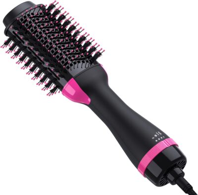 Home blow dryer brush styler